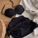 BIKINI CATALINA FALDA  |  NEGRO
